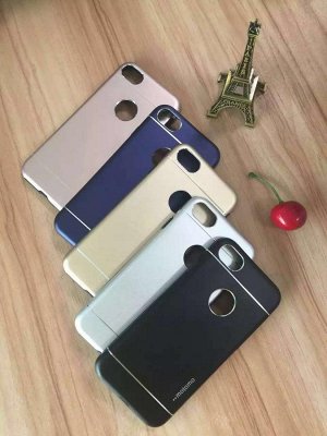 Чехол Motomo 4 tpu + алюминий iphone 5/5s/ 6/ 6s/ 7 /7+