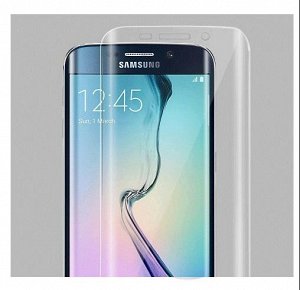 Пленка 3d защитная на весь экран Samsung Galaxy S6 edge
