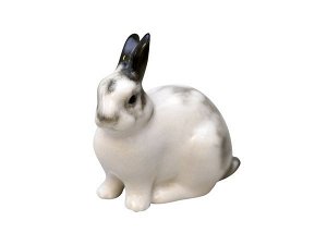 Скульптура Кролик Крош Серый 62 мм