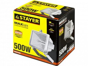 STAYER MAXLight прожектор  500 Вт галогенный