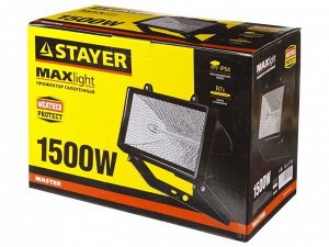 STAYER MAXLight прожектор  1500 Вт галогенный