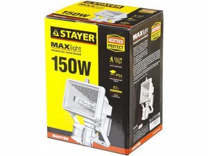 STAYER MAXLight прожектор  150 Вт галогенный