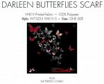 DARLEEN BUTTERFLIES SCARF