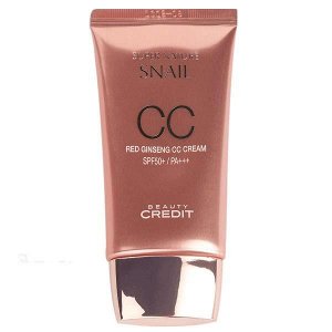 СС крем BC SuperNature Snail RedGinseng CC Cream омолаживающий. SPF50/+++