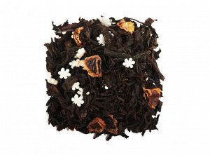 чай Смесь классических сортов чёрного чая, какао бобы, сахарные снежинки, какао крупка, ароматические масла.