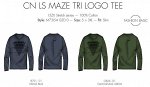MAZE TRI LOGO TEE