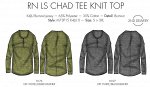 CHAD RN LS TEE KNIT