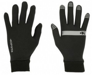 Спортивные Спортивные перчатки, водоотталкивающие. Материал: полиэстер. Размер (ширина ладони, длина перчатки): M (7.7, 18.4 см), 2XL (8.6, 20.2 см). Цвет: ЧЕРНЫЙ.