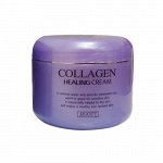 JIGOTT Питательный крем с коллагеном Collagen Healing Cream