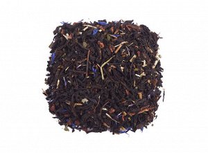 чай Цейлонский черный чай, лепестки василька, лист клубники, кусочки черники, малины и ежевики, ароматические масла.