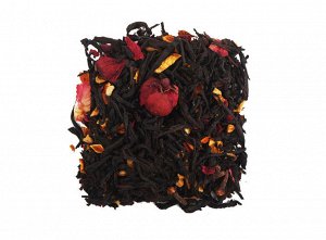 чай В состав этого чая входит цейлонский чёрный чай, ароматная цедра апельсина, кусочки арахиса, цельная гвоздики и кусочки корицы, лепестки чайной розы и натуральные ароматические масла.