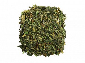 чай Купаж классических сортов зелёного чая, лист перечной мяты и натуральное масло мяты, что может быть проще? И что может быть вкуснее!