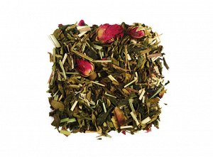 чай В состав этого напитка входит смесь классических сортов зелёного чая, лемонграсс, бутоны роз. В составе напитка нет ароматизаторов.