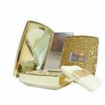 DEOPROCE Компактная пудра с частичками золота Geo Gold Two Way Cake