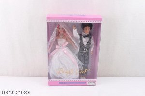 Молодожены Набор из двух кукол Барби и Кен станет отличным подарком для юных принцесс
