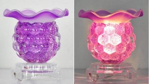Маленький виноградный кристалический светильник-аромолампа