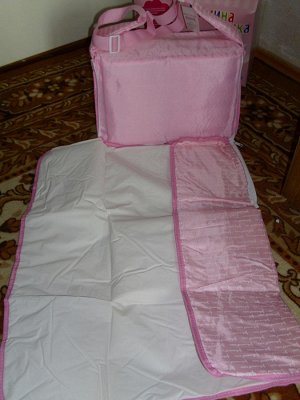 Мамина сумка (без наполнения)  розовая