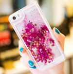 чехол-пересыпучка на iphone звездочки