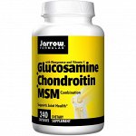 Jarrow Formulas, Глюкозамин + Хондроитин + МСМ, 240 капсул
