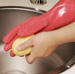 Перчатка для чистки рыбы, овощей правая