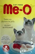 Ме-О  80 гр пауч тунец/курица желе