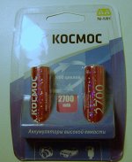 Аккумулятор КОСМОС R6 (1,2V/2.7 mAh)