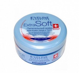 Extra soft Питательный крем для кожи лица и тела для всех типов кожи 200ml