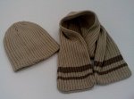 Комплект шапка + шарф