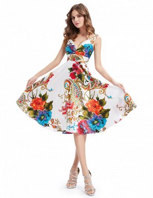 Милое цветочное платье
