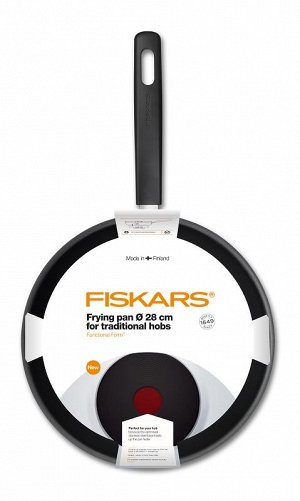Fiskars FF Сковорода 28см из нержавеющей стали для эл. плиты 1015337