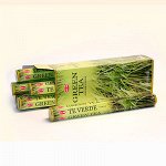Благовония HEM, шестигранники, Green tea (Зеленый чай)