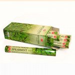 Благовония HEM, шестигранники, Spearmint (Мята)