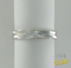 Кольцо Серебряное обручальное кольцо Металл: Серебро Цвет: РодированноеБелое Проба: 925. С пломбой.