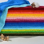 Махровые полотенчики (собираем по 5 шт на цвет)