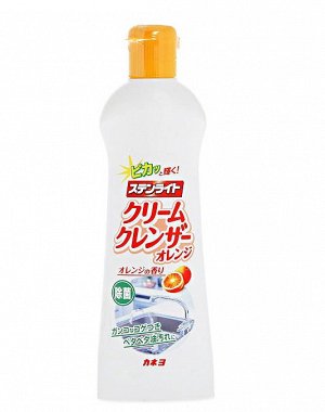 21010 Крем чистящий для кухни "Kaneyo – апельсиновая свежесть", 400 г