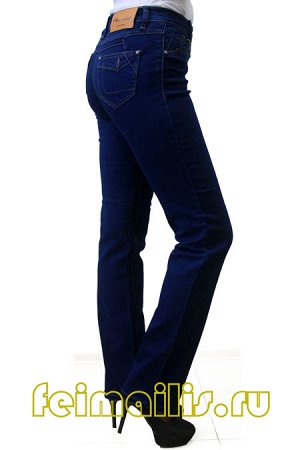 SS6156--Слегка приуженные синие джинсы р.9 (4 шт)
