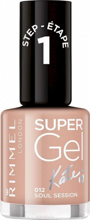 Rimmel Super Gel Ж Товар Kate nail polish гель-лак для ногтей,тон 012 12 мл