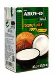 Кокосовое молоко "AROY-D" 60%, 250 мл, Tetra Pak (жирность 17-19%)