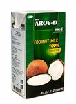 Кокосовое молоко "AROY-D" 60%, 1л (Tetra Pak)(жирность 17-19%)