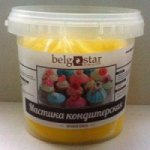 Мастика Белгостар желтая 1 кг  ( Россия )