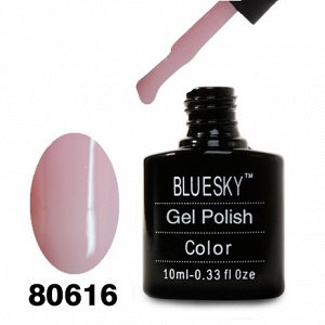 Гель лак Bluesky 80616- Нежно-розовый эмалевый