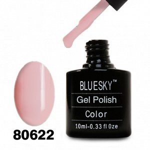 Гель лак Bluesky 80622-Светло-розовый эмалевый нежный