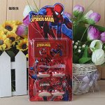штампики 4шт человек паук + штемпельная подушка