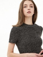 Patterned Blouse Copper