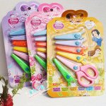 Фигурные пластиковые ножницы 6 в 1 Дисней