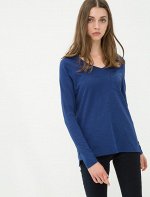 Pocket Detailed T-Shirt Navy