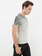 Printed T-Shirt Grey