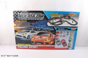 Хт8280 145--Трек Racing Sport + 2 машинки, кор.