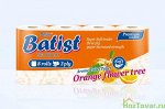 туалетная бумага 3-х сл. &quot;Batist&quot; 8шт.в упак. (АПЕЛЬСИНОВОЕ ДЕРЕВО
