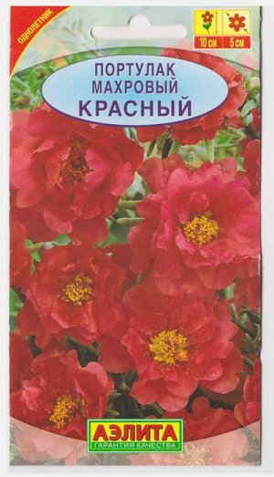 Портулак Махровый Красный (Код: 6564)
